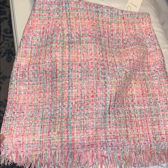 NWOT Pink tweed skirt - Picture 6 of 9